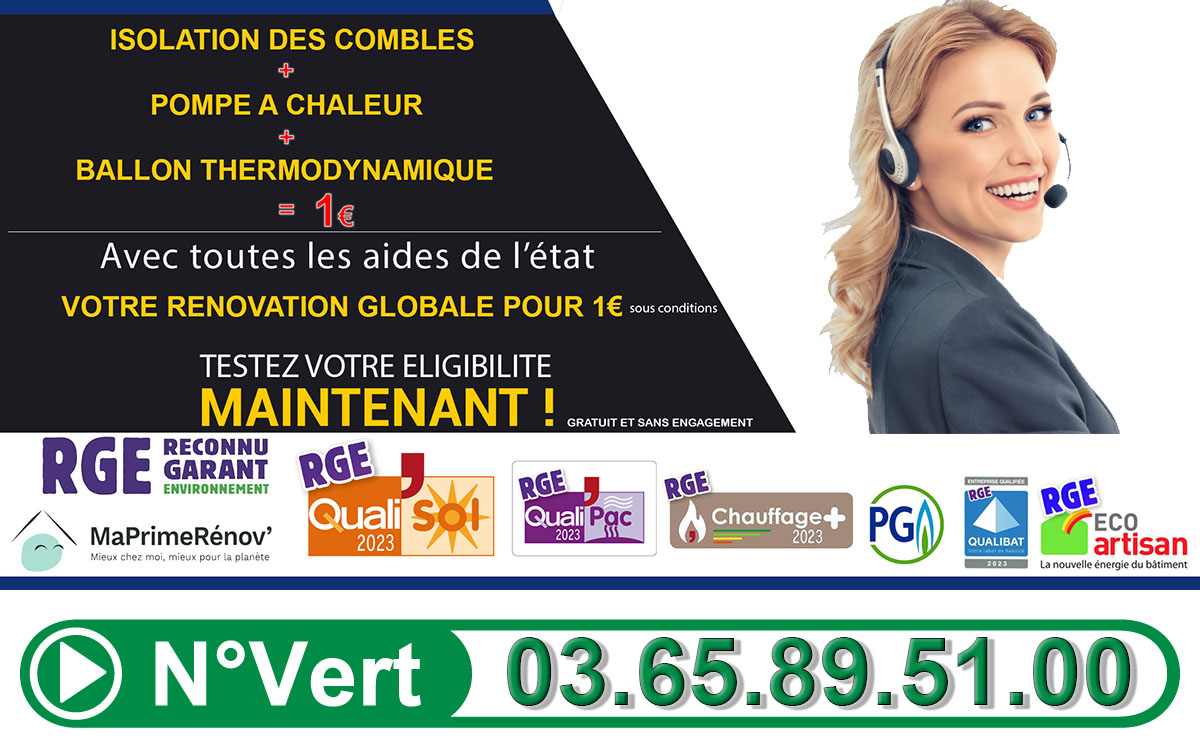 Aide Etat Pompe a Chaleur Etricourt Manancourt 80360